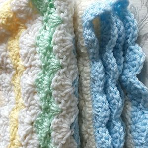 Handmade Crochet Wave Blanket